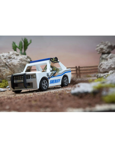 Vehículo Patrulla del Vecindario Roblox - Figura Sheriff 10772