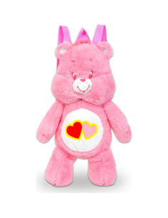 Mochila de Peluche Care Bears Love-a-Lot 43 cm con Stickers 2