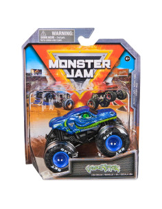 Camión Monstruo Monster Jam Velociraptor 1:64 Metal Fundido