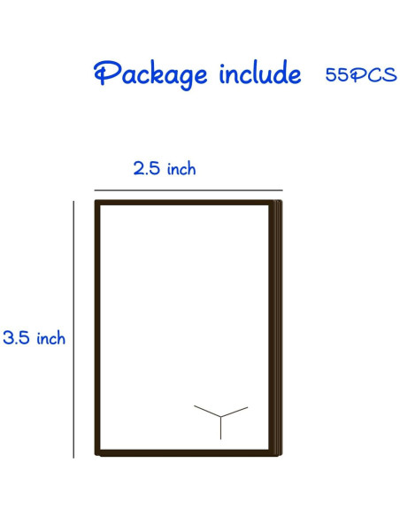 Paquete de 52 Tokens MTG Premium PVC Doble Cara 9.19x6.81cm