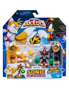 Paquete Versus Akedo Sonic Tails y Shadow 5.72 cm 2