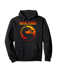 Sudadera con capucha Klassic Mortal Kombat Dragón Degradado