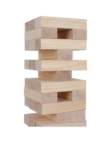 Torre de Caída Gigante TUAHOO - Juego de Jardín 54 Bloques