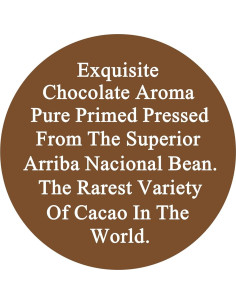 Manteca de Cacao Cruda 227 g Arriba Nacional 100% Pura 2