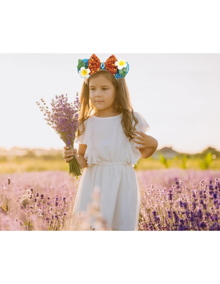 Accesorios de Disfraz de Moana Yosbabe - Diadema y Collar