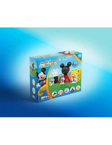 Juego de Azulejos Magnéticos Tytan Disney Junior 22 Piezas