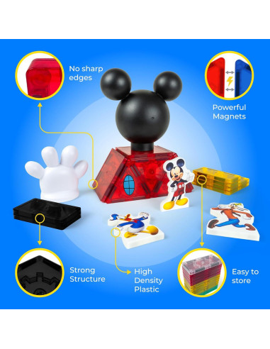 Juego de Azulejos Magnéticos Tytan Disney Junior 22 Piezas