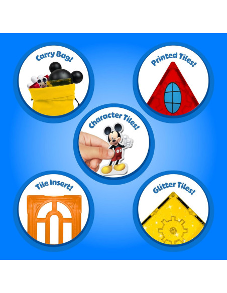 Juego de Azulejos Magnéticos Tytan Disney Junior 22 Piezas