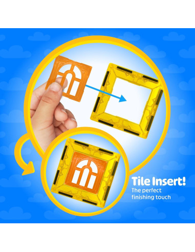 Juego de Azulejos Magnéticos Tytan Disney Junior 22 Piezas