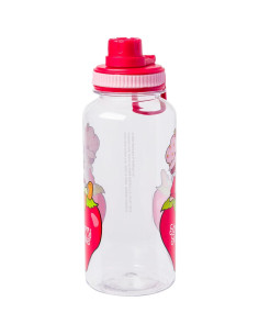 Botella de Plástico 0.95L Silver Buffalo con Stickers Pastel de Fresa 2