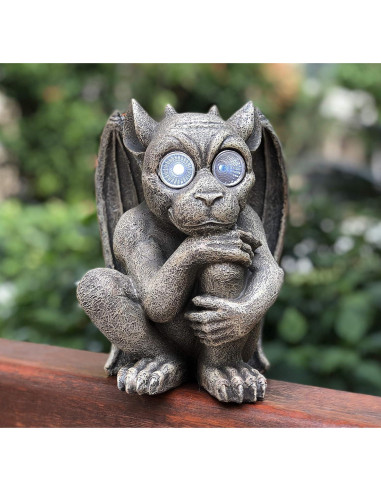 Gargola Solar Decorativa para Jardín Bo-Toys 21.1 cm