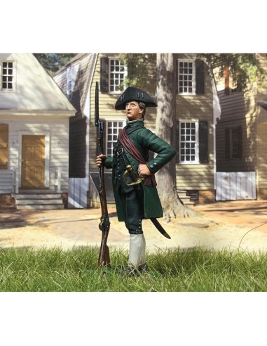 Figura de Metal W. Britain 16107 Minuteman 1775 6.03 cm