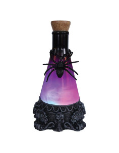 Botella Decorativa Rosa y Morada Morris Costumes 30.5 cm