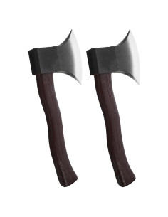 Hacha Falsa de PU LIOOBO para Disfraces de Halloween 2PCS