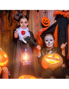 Hacha Falsa de PU LIOOBO para Disfraces de Halloween 2PCS 2