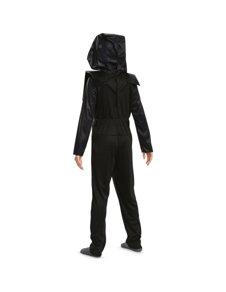 Disfraz de Esqueleto Wither Minecraft para Niños M (7-8)