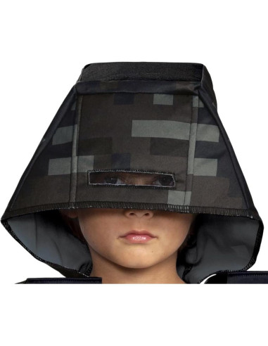 Disfraz de Esqueleto Wither Minecraft para Niños M (7-8)