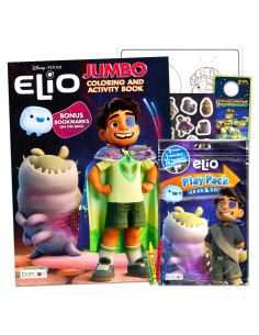 Set de Libros para Colorear Disney Elio - Niños 4 a 8 Años