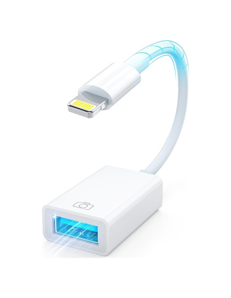 Adaptador de cámara Lightning a USB 3.0 esbeecables
