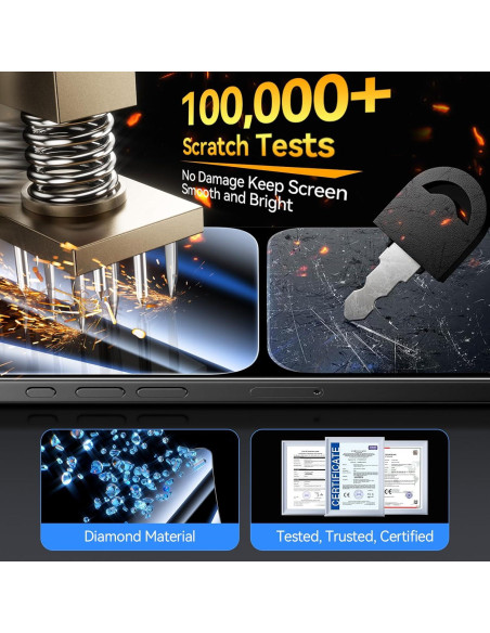 Protector de Pantalla Vidrio Templado Popoluku iPhone 17 Pro Max