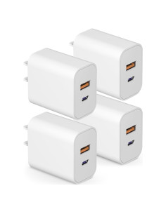 Cargador USB C 20W 4 Pack Shenzhen para iPhone y Android