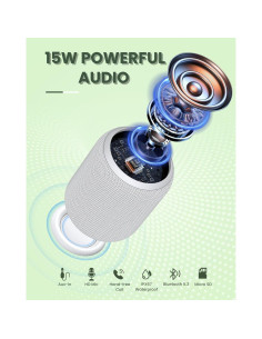 Altavoz Bluetooth NOTABRICK Ki 15W Impermeable IPX6 Portátil 2