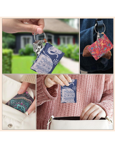 Juego de 3 Bolsas de Compras Plegables GracefuLife 56x38cm