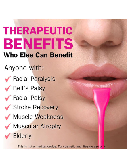 Popote Antienvejecimiento Sipface 30 cm Rosa Translúcido - 2 Pzs