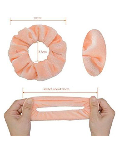 Gomas de Pelo de Terciopelo Chloven - 45 Piezas Multicolor