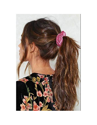 Gomas de Pelo de Terciopelo Chloven - 45 Piezas Multicolor