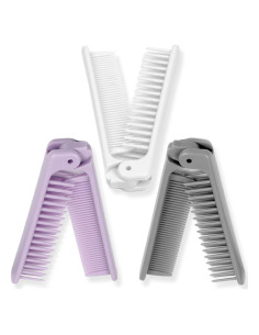 Juego de 3 Peines Plegables Zoolinn - Portátiles y Compactos