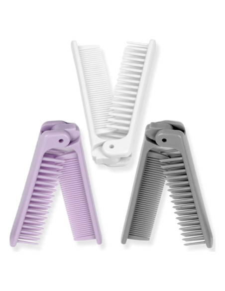 Juego de 3 Peines Plegables Zoolinn - Portátiles y Compactos