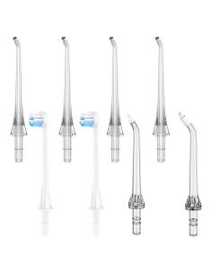 Consejos de Reemplazo ZACCER para Irrigador Bucal 8 Piezas