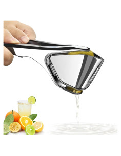 Exprimidor Manual de Limón Printspree - Acero Inoxidable 0.5kg