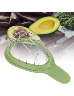 Cortador de Aguacate Agatige de Acero Inoxidable 16x8cm 2