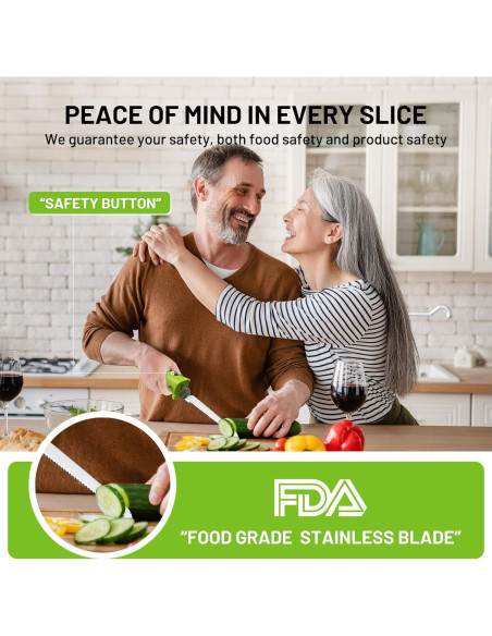 Cuchillo Eléctrico Inalámbrico Eyoyofishcam con 2 Cuchillas de Acero Inoxidable