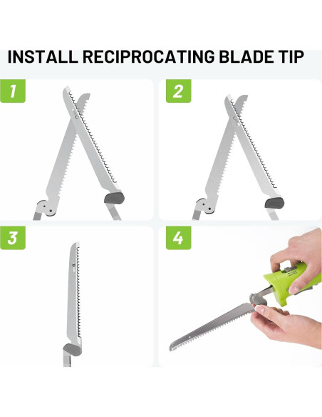 Cuchillo Eléctrico Inalámbrico Eyoyofishcam con 2 Cuchillas de Acero Inoxidable