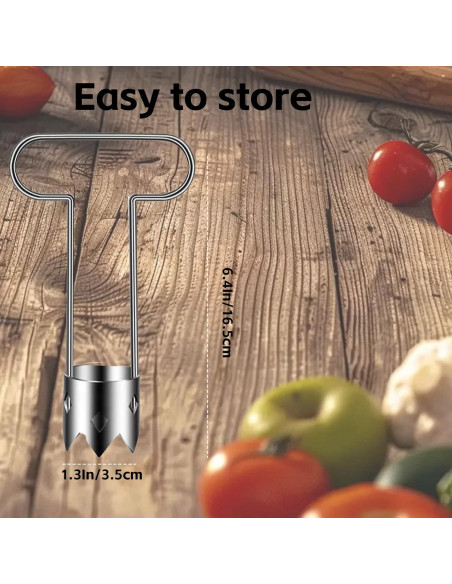 Cortador de Frutas y Verduras Genérico Acero Inoxidable T