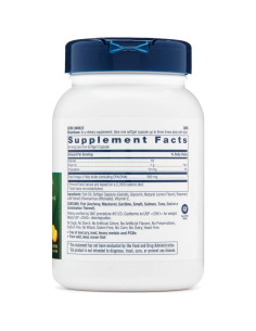 GNC Aceite de Pescado 90 Cápsulas Blandas 300 mg Omega-3 2