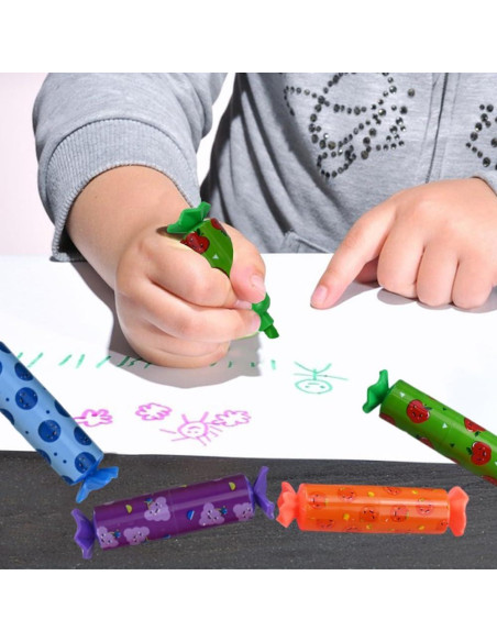 Set de 24 Mini Resaltadores Pastel BieFuDan Punta Cincel