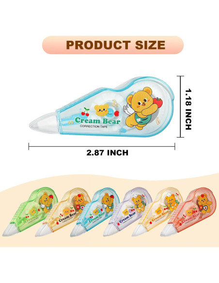 Cinta Correctora Blanca Jovanssen 6 Unidades 4m Cada Una Cinta Correctora Blanca Jovanssen 6 Unidades 4m Cada Una