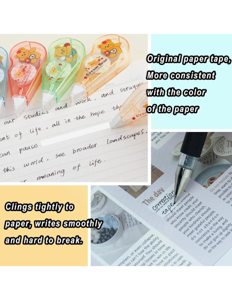 Cinta Correctora Blanca Jovanssen 6 Unidades 4m Cada Una Cinta Correctora Blanca Jovanssen 6 Unidades 4m Cada Una