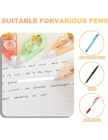 Cinta Correctora Blanca Jovanssen 6 Unidades 4m Cada Una Cinta Correctora Blanca Jovanssen 6 Unidades 4m Cada Una