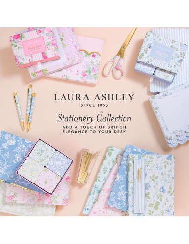 Grapadora Mini Laura Ashley Jardín Inglés - 12.2 cm Oro Acrílico