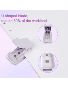 Perforadora de Un Solo Agujero Zufecy 6mm para Papel y Manualidades 2
