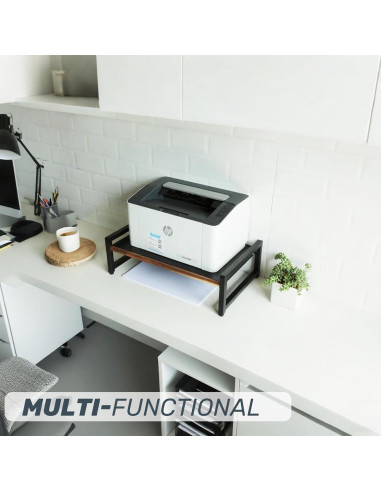 Soporte para Monitor WILDMOS de Metal y Madera 43.94x24.13cm