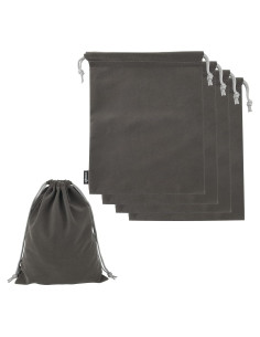 Bolsa para Auriculares Cosmos 5 Pcs Gris - Funda de Viaje