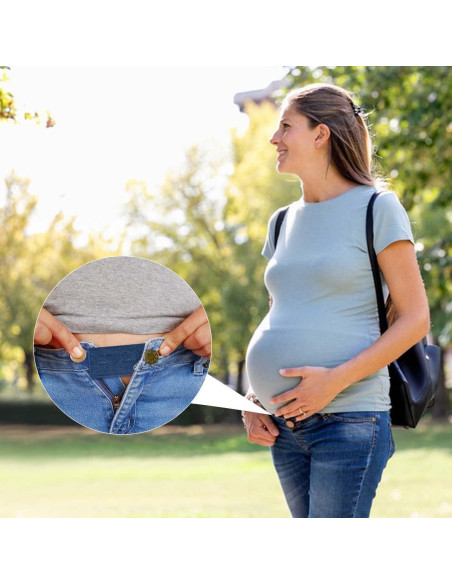 Extensores de Cintura de Mezclilla TKYPZY - 4 Piezas Ajustables