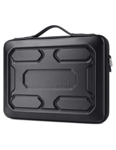 Funda para Laptop 13.3" DOMISO Negra Impermeable y Acolchada