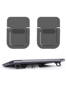 Soporte de Teclado Plegable Beibunhn Negro - 2 Piezas